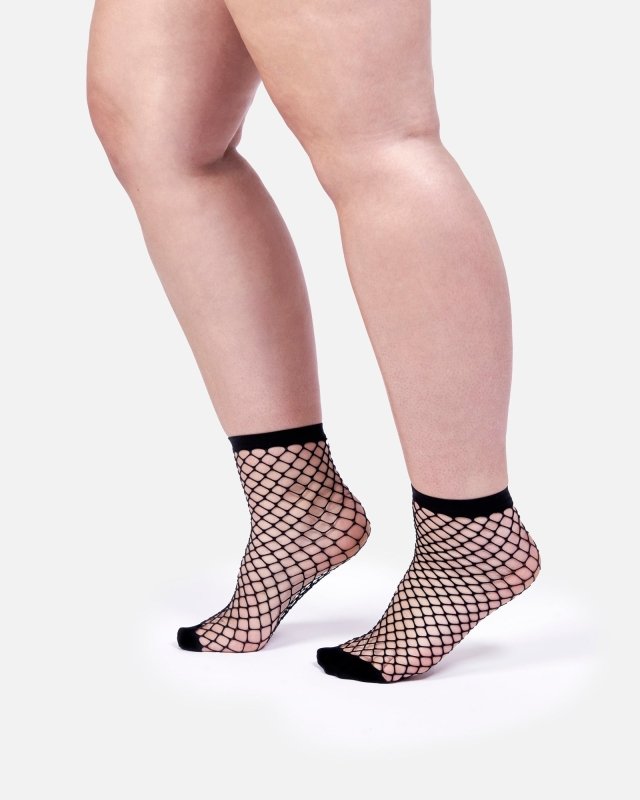 The Untamed | Bio Fishnet Socks - Socks & Knee Highs - British D'sire