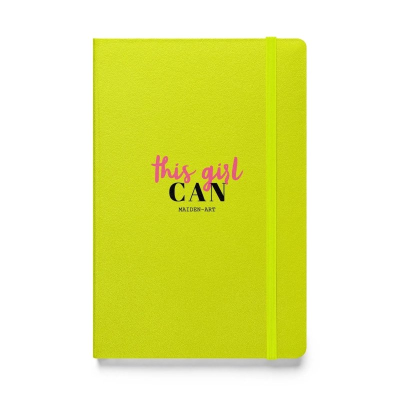 This Girl Can Hardcover bound notebook - JournalBook - stationery - notebook - British D'sire