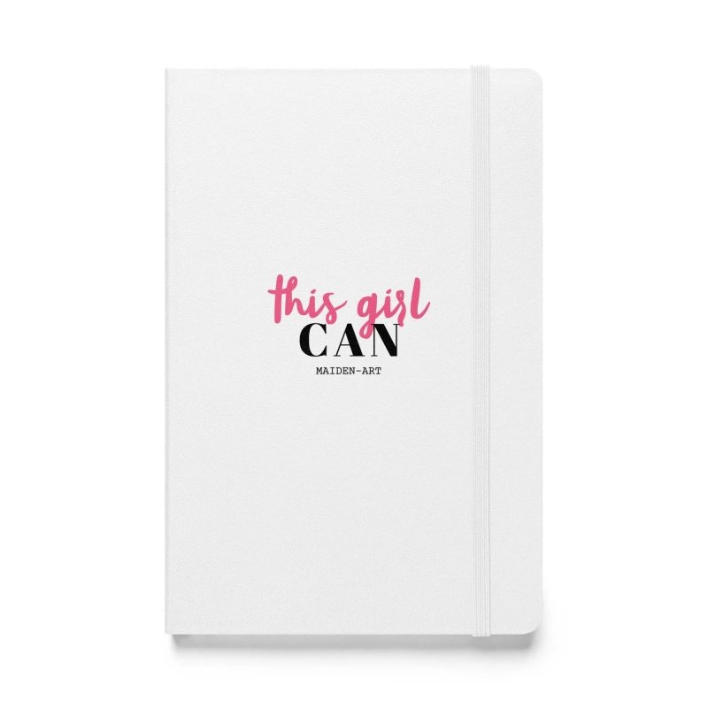 This Girl Can Hardcover bound notebook - JournalBook - stationery - notebook - British D'sire