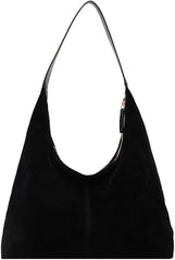 TIAASTAP Tote Bags for Women - Suede Leather Hobo Shoulder Bag Slouch Bag Ladies Handbag Uni Bags for Work Shopping Everyday - Bags & Accessories - British D'sire