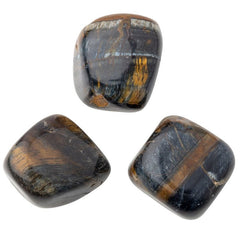 Tigers Eye Blue XL Tumblestone 3 - 4cm - British D'sire