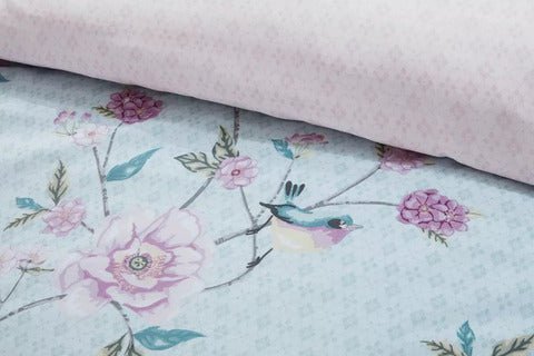 Tranquility Birds Kids Bedding Single Double Duvet Quilt Cover Set - Home, Furniture & DIY:Bedding:Bedding Sets & Duvet Covers - British D'sire