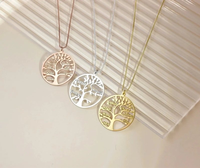 Tree of Life Necklace - Bohemian Necklace - Necklaces - British D'sire