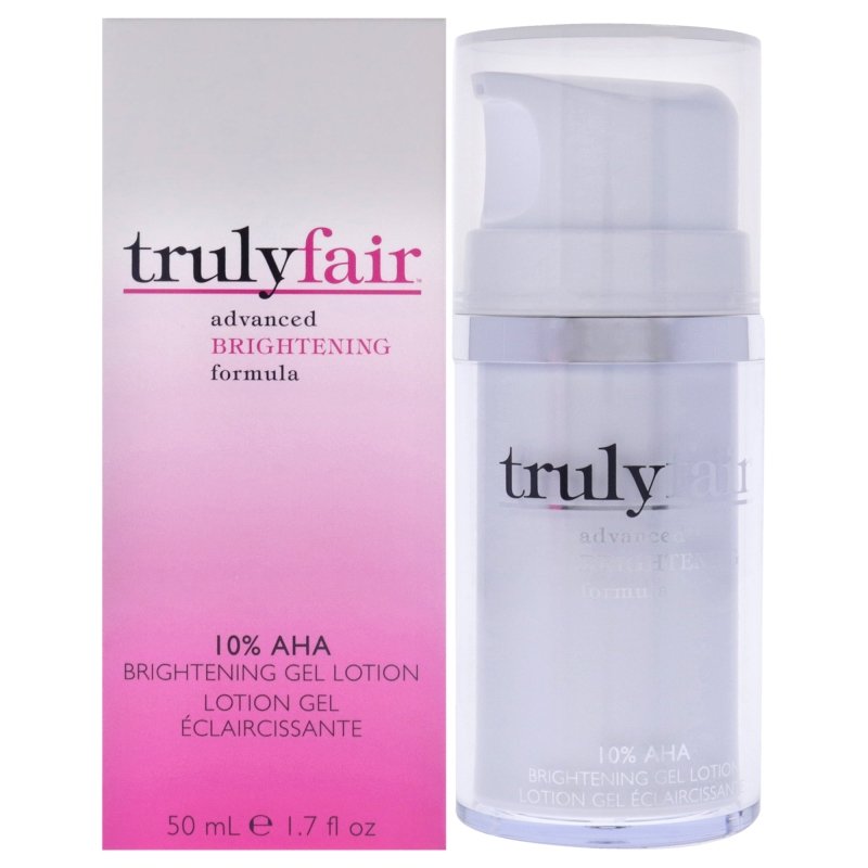 Truly Fair - 10 Percent Aha Brightening Gel Lotion for Unisex - 1.7 oz Lotion - Lotion - British D'sire