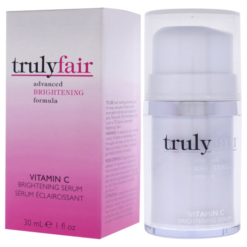 Truly Fair - Vitamin C Brightening Serum for Unisex - 1 oz Serum - Serum - British D'sire