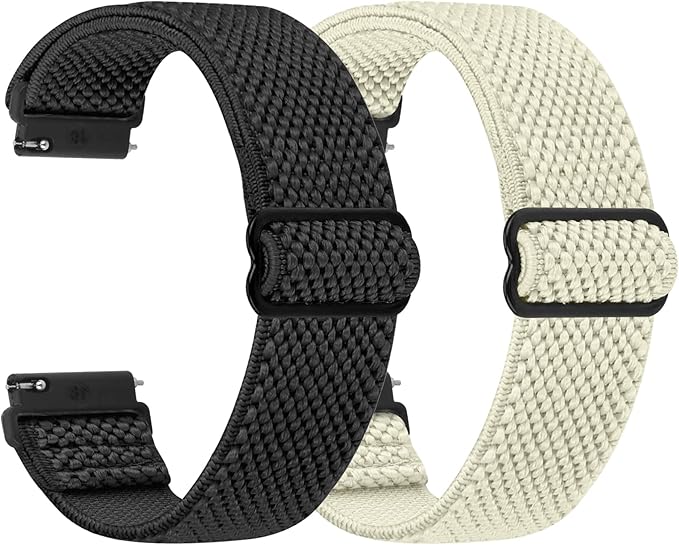 TumpCez - Quick Release Elastic Nylon Watch Straps - Band 20mm - Watches - British D'sire