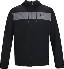 Under Armour Mens 2024 Sportstyle Windbreaker Wind Resistant Ripstop Jacket - Track Jackets - British D'sire