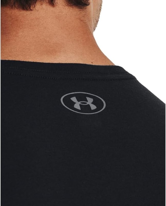 Under Armour Mens Big Logo Fill Short Sleeve T-Shirt - Men's T-Shirts - British D'sire