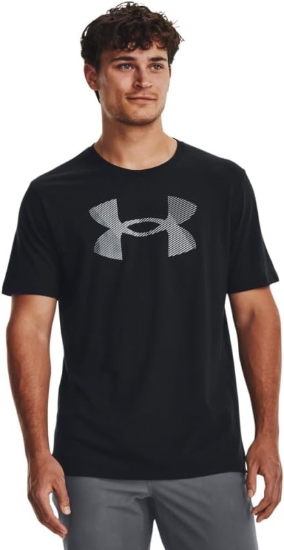 Under Armour Mens Big Logo Fill Short Sleeve T-Shirt - Men's T-Shirts - British D'sire