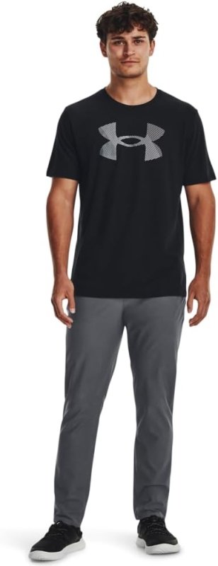 Under Armour Mens Big Logo Fill Short Sleeve T-Shirt - Men's T-Shirts - British D'sire