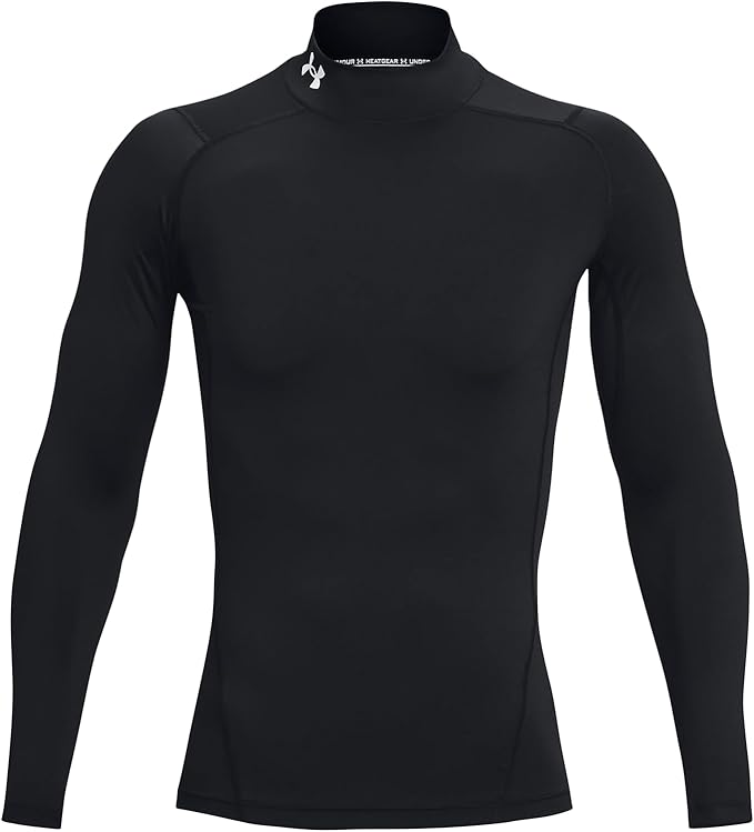 Under Armour Mens Mock Long Sleeve Top - T-shirts - British D'sire