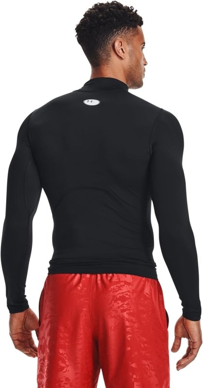 Under Armour Mens Mock Long Sleeve Top - T-shirts - British D'sire