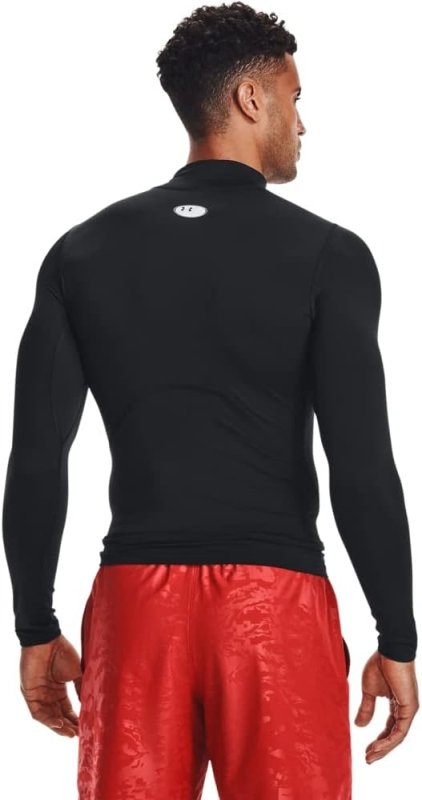 Under Armour Mens Mock Long Sleeve Top - T-shirts - British D'sire