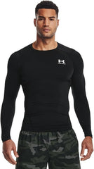 Under Armour Men's Ua Hg Armour Comp Ls Long - Sleeve Sports Top, Breathable Long - Sleeved Top for Men (Pack of 1) - Men's T-Shirts - British D'sire