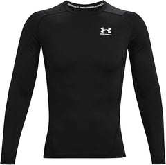 Under Armour Men's Ua Hg Armour Comp Ls Long - Sleeve Sports Top, Breathable Long - Sleeved Top for Men (Pack of 1) - Men's T-Shirts - British D'sire