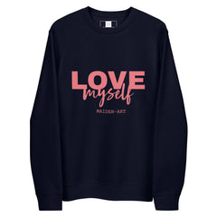 LOVE Myself Unisex eco sweatshirt Maiden-Art