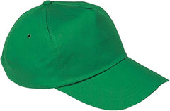 US BASIC 12021 Baseball Cap, Kelly Green, Fits up to 58cm - Hats & Caps - British D'sire