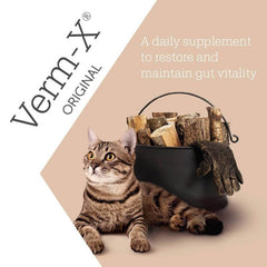 Verm - X Crunchy Treats for Cats - Digestive Care - British D'sire