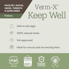 Verm - X Keep - Well for Poultry - Digestive Care - British D'sire