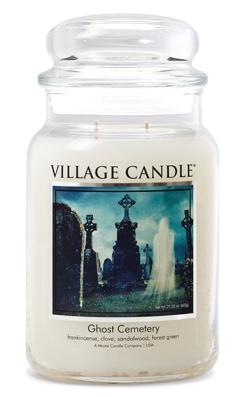 Village Candles Ghost Cemetery Candle - Candles - British D'sire