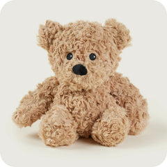 Warmies Large 13" Brown Curly Bear - Soft Toy - British D'sire