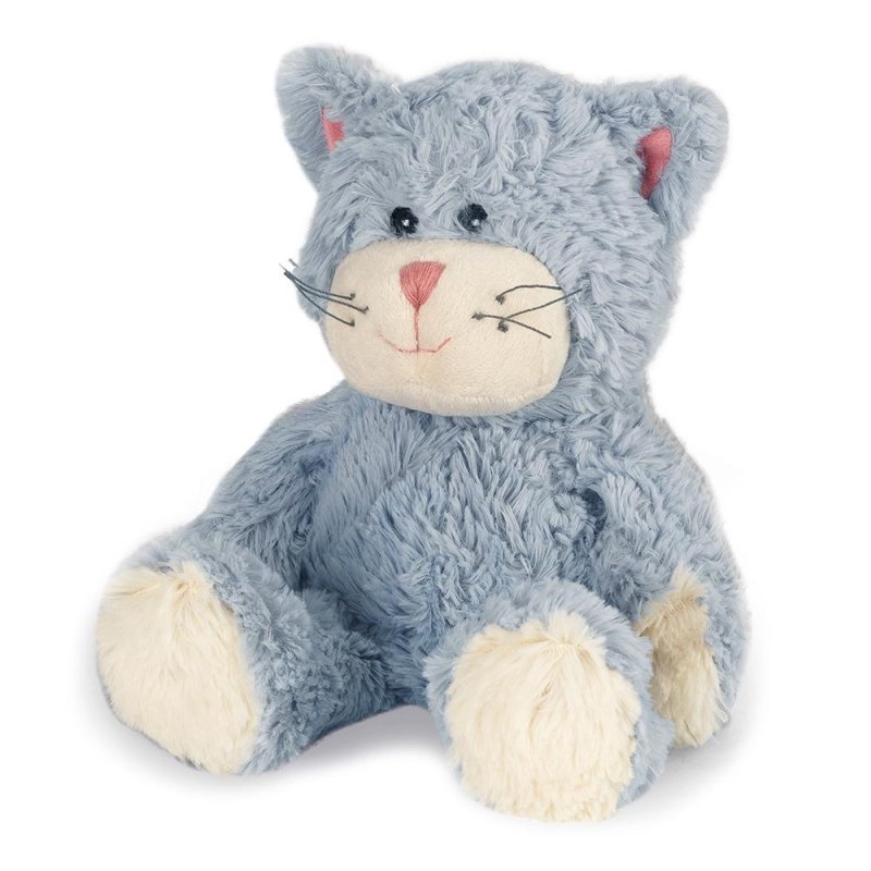 Warmies® Large 13" Sitting Blue Cat - Soft Toy - British D'sire