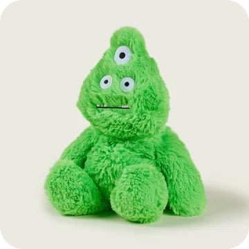 Warmies® Plush Bright Green Monster Microwavable - Soft Toy - British D'sire