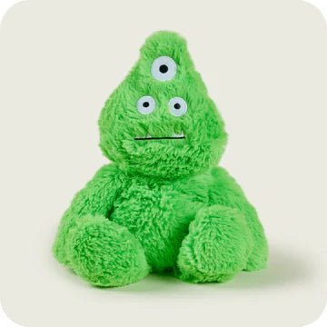 Warmies® Plush Bright Green Monster Microwavable - Soft Toy - British D'sire