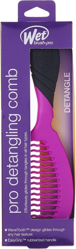 Wet Brush Pro Detangling Hair Comb Purple - Comb - British D'sire