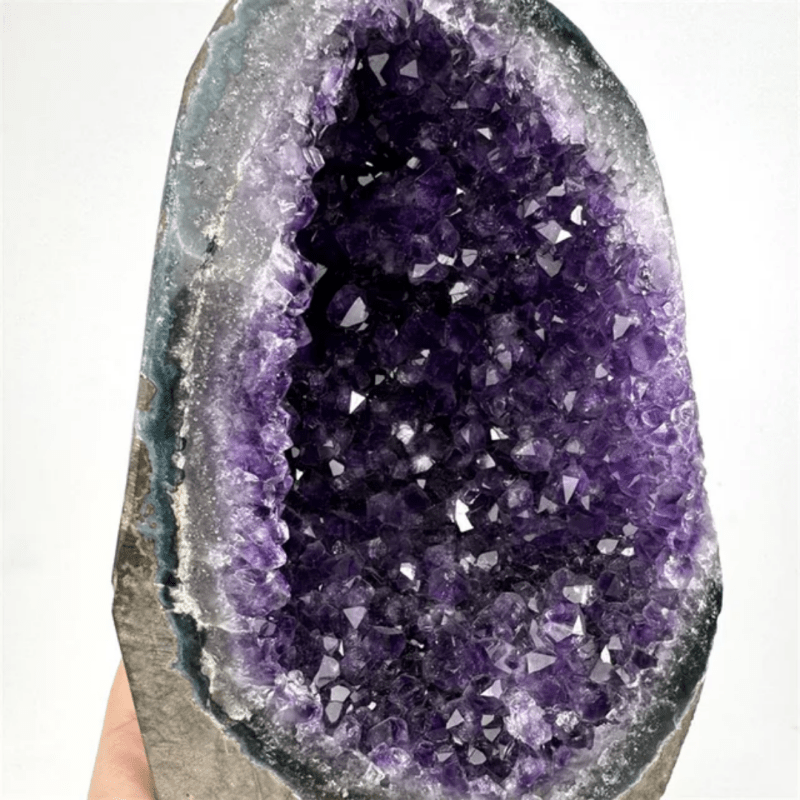 Wholesale natural crystal healing stone clusters large amethyst geode for decoration - Natural Amethyst - British D'sire