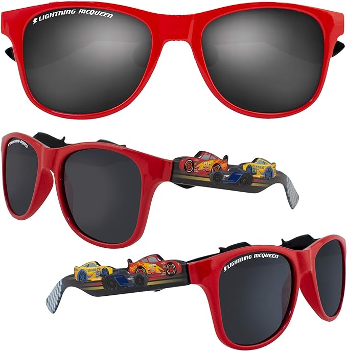 Widdle Springtime Disney Cars Children's Character Sunglasses 100% UV protection for Holiday - British D'sire