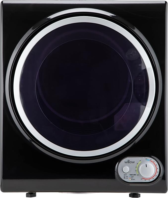 Willow WTD25 2.5kg Freestanding Vented Tumble Dryer Compact and Portable, 3 Temperature Settings, Crease Guard, and 2 Years Warranty for peace of mind - British D'sire