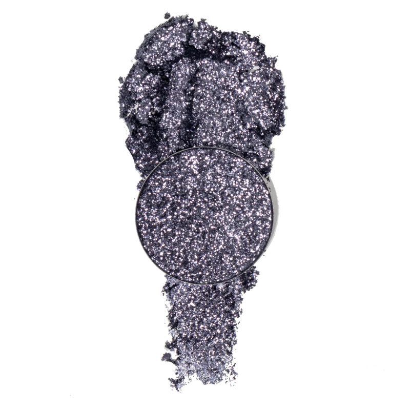 With Love Cosmetics Pressed Glitters - Gunmetal - Glitters - British D'sire