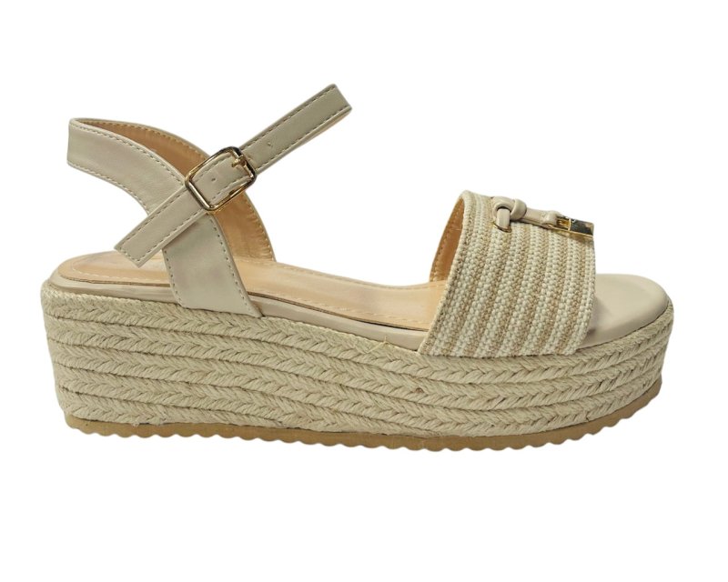 Women's Light Weight Espadrilles Ankle Strap Sandals - Sandals - British D'sire