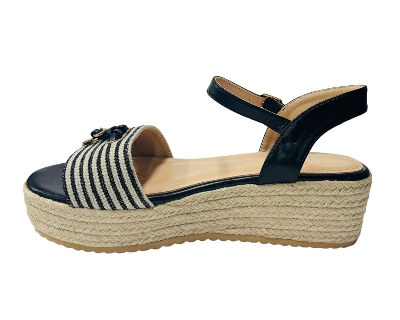 Women's Light Weight Espadrilles Ankle Strap Sandals - Sandals - British D'sire