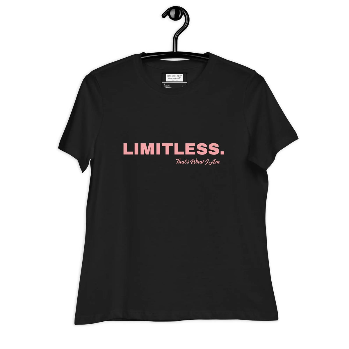 LIMITLESS Women's Relaxed T-Shirt Maiden-Art