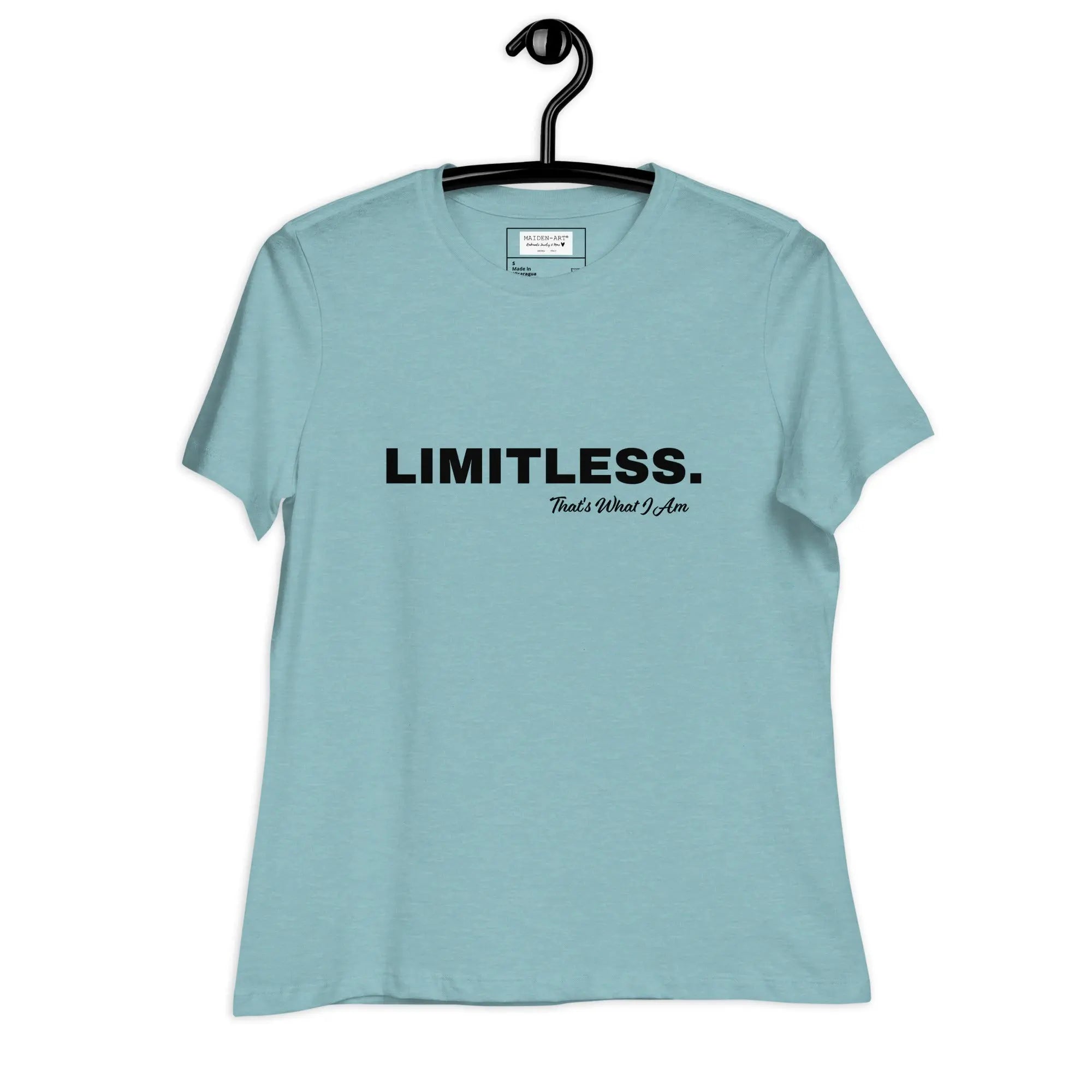 LIMITLESS Women's Relaxed T-Shirt Maiden-Art