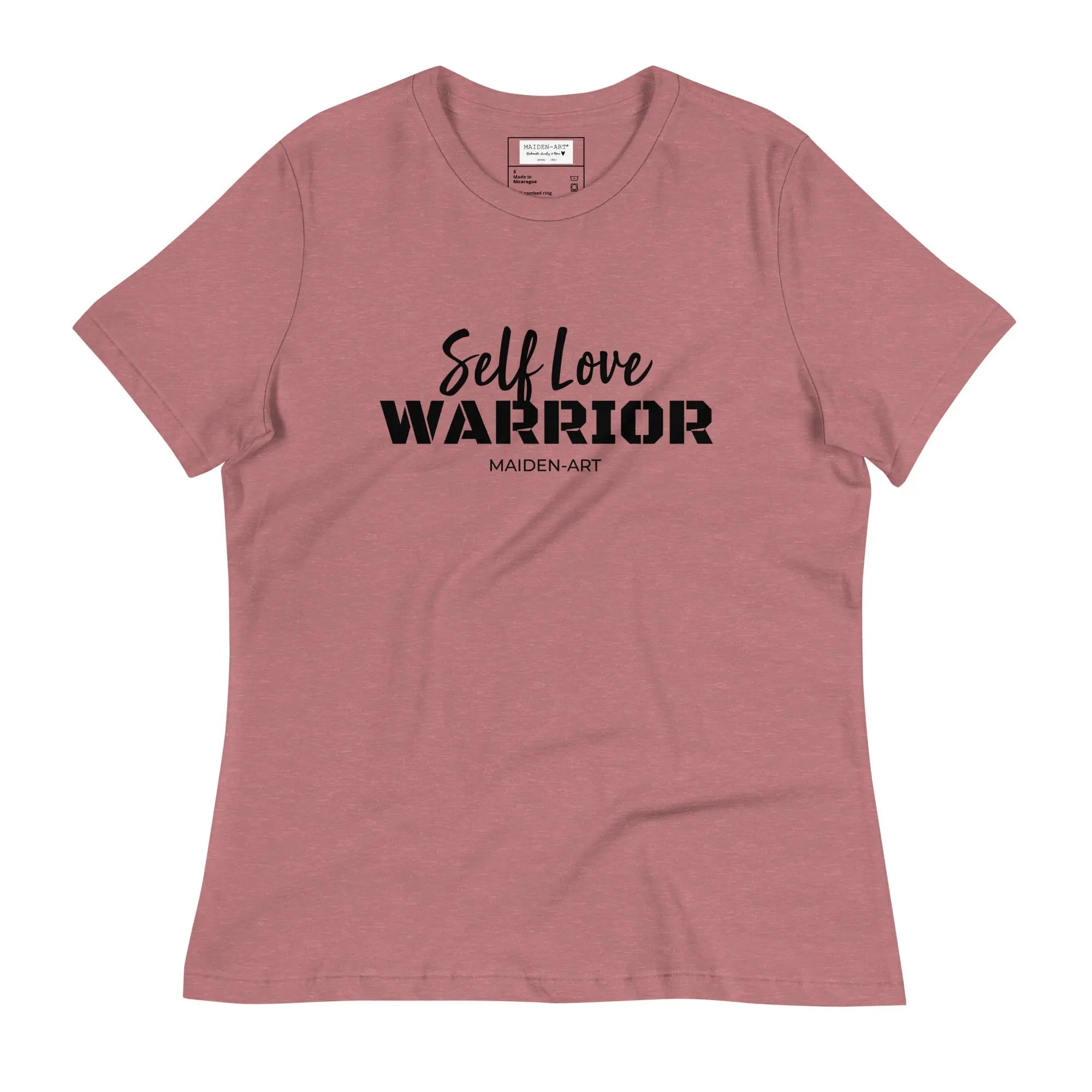 Self Love Warrior Women's Relaxed T-Shirt Maiden-Art