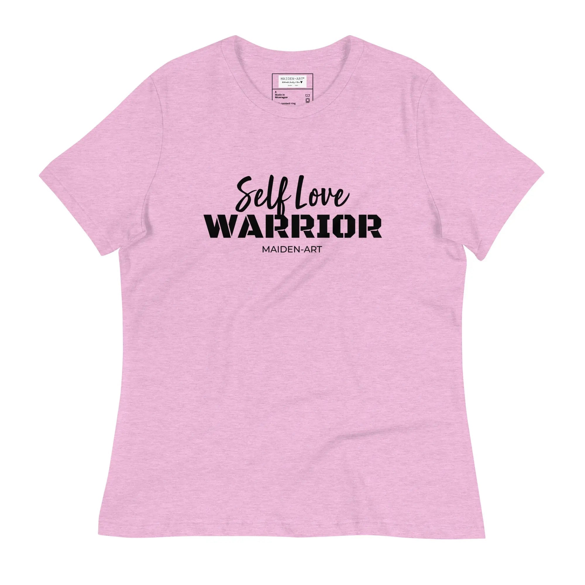 Self Love Warrior Women's Relaxed T-Shirt Maiden-Art