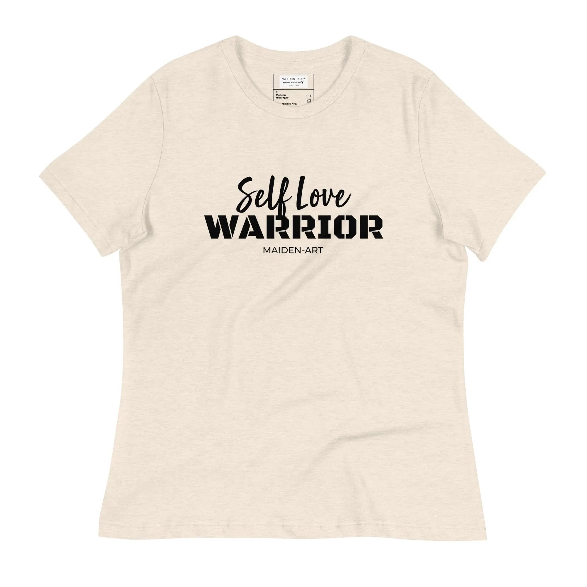 Self Love Warrior Women's Relaxed T-Shirt Maiden-Art