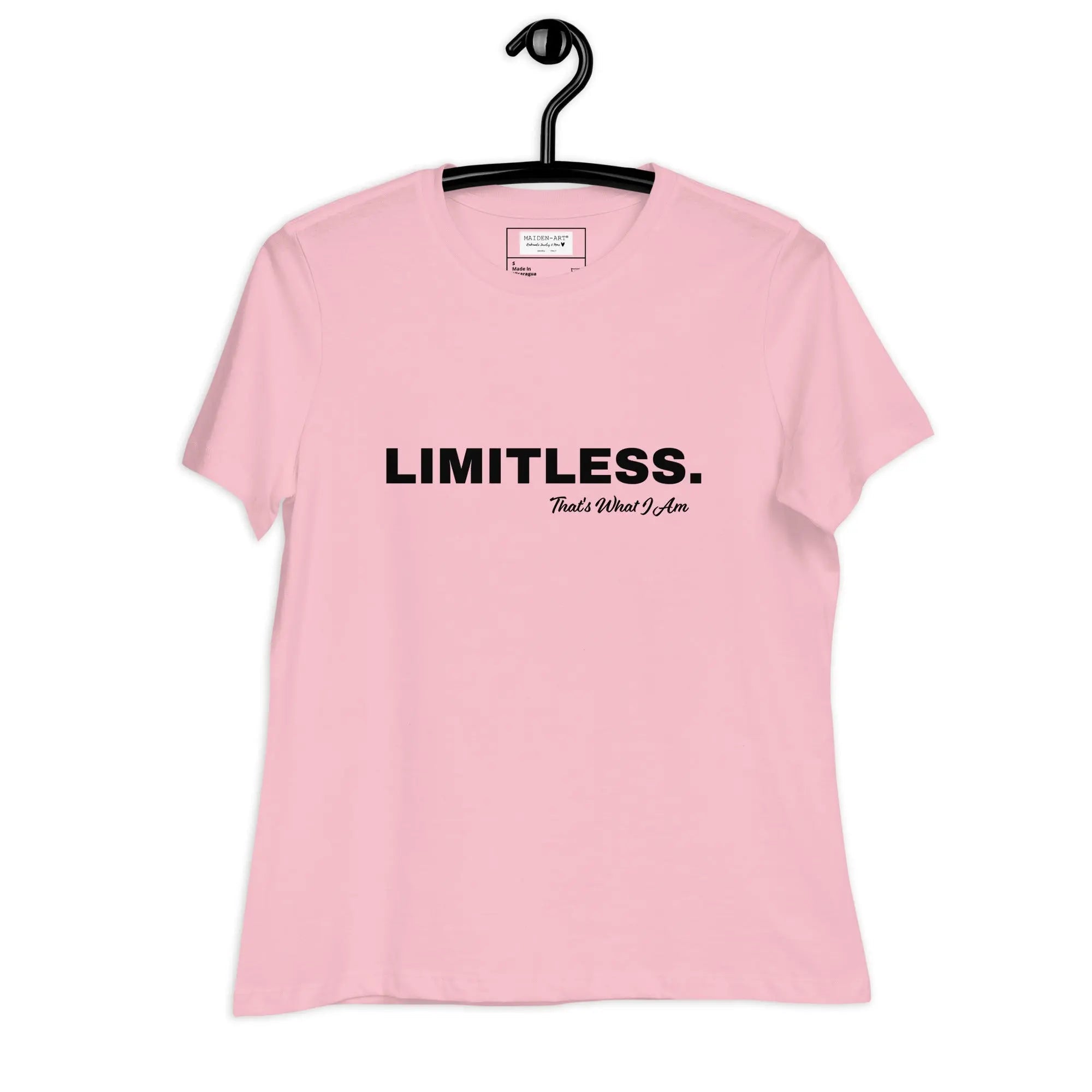 LIMITLESS Women's Relaxed T-Shirt Maiden-Art