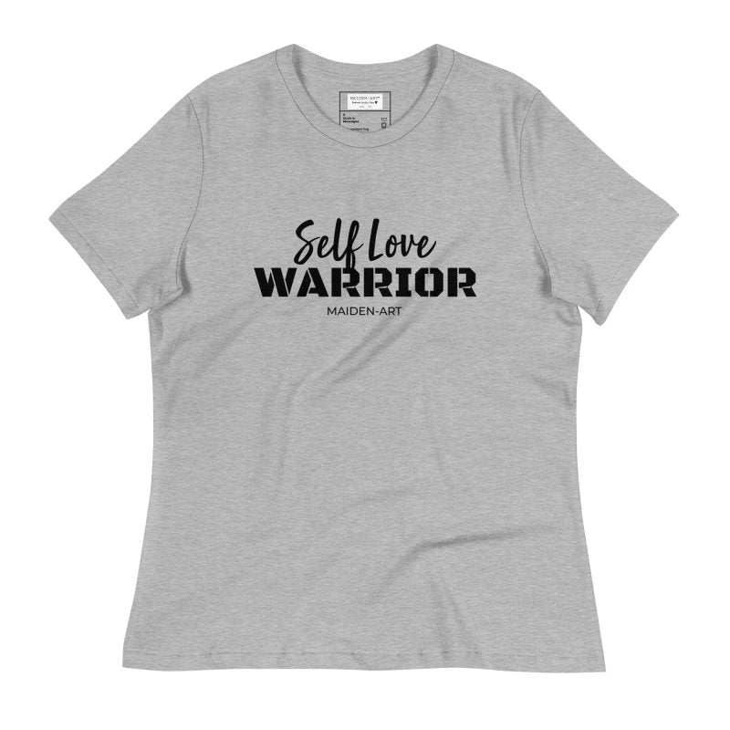 Women's relaxed t-shirt Self Love Warrior - Women's Relaxed T-Shirt - British D'sire