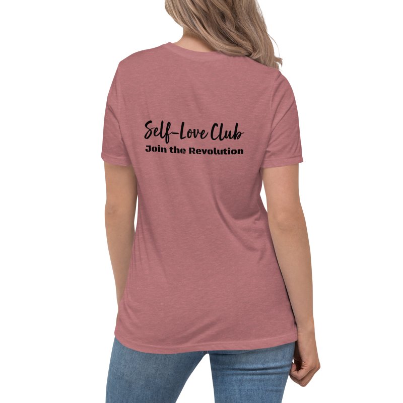 Women's relaxed t-shirt Self Love Warrior - Women's Relaxed T-Shirt - British D'sire