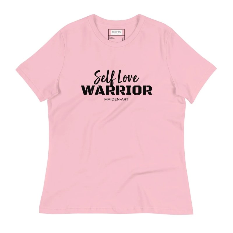 Women's relaxed t-shirt Self Love Warrior - Women's Relaxed T-Shirt - British D'sire