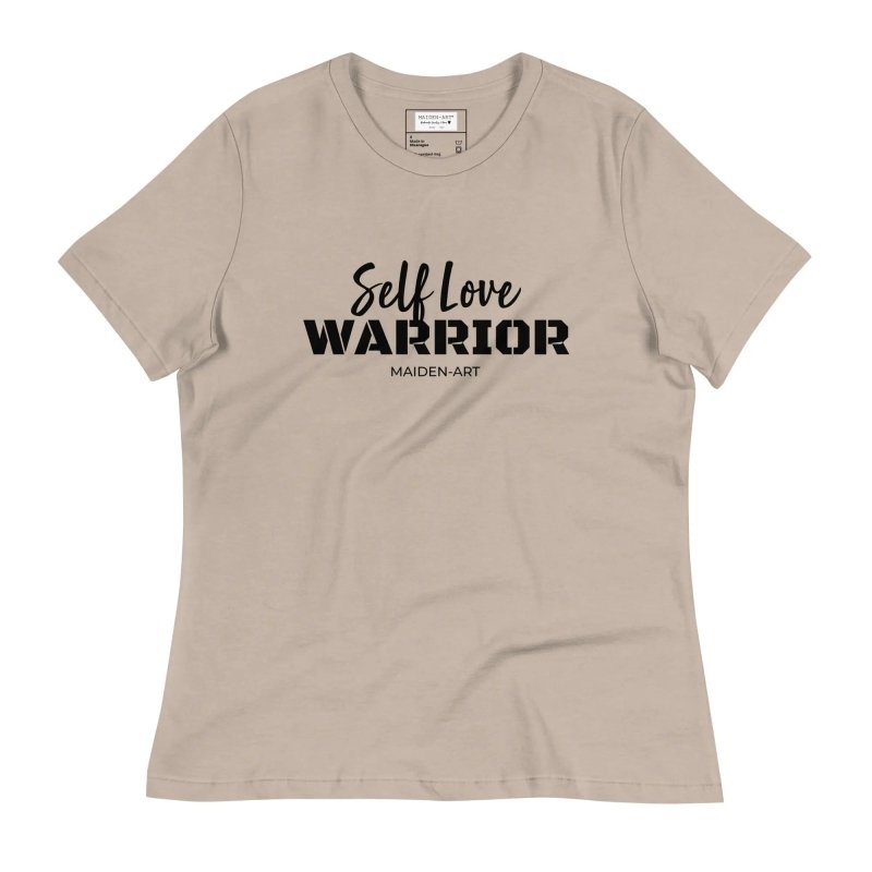 Women's relaxed t-shirt Self Love Warrior - Women's Relaxed T-Shirt - British D'sire