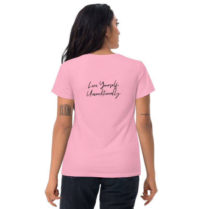 Women's short sleeve shirt Self Love - hort sleeve t-shirt - British D'sire