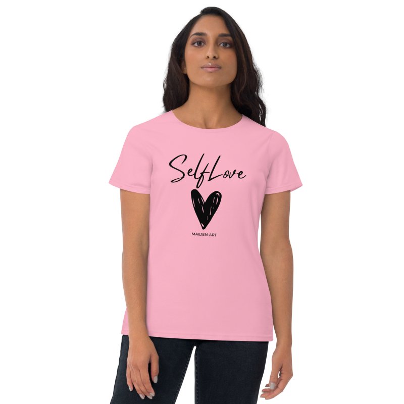 Women's short sleeve shirt Self Love - hort sleeve t-shirt - British D'sire