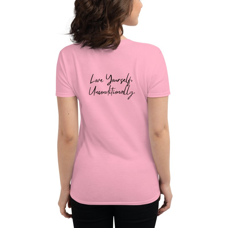 Women's short sleeve shirt Self Love - hort sleeve t-shirt - British D'sire