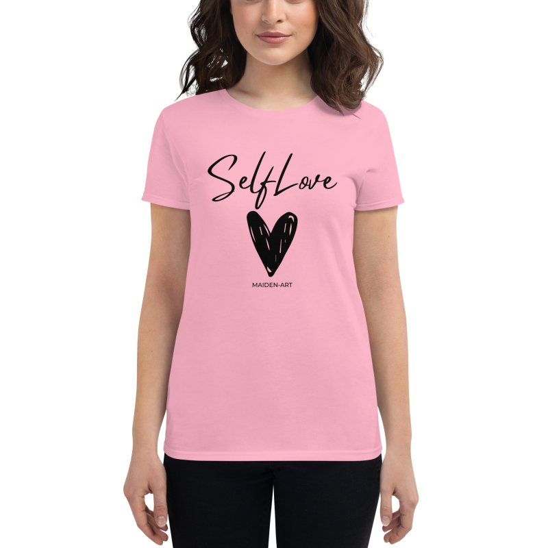 Women's short sleeve shirt Self Love - hort sleeve t-shirt - British D'sire