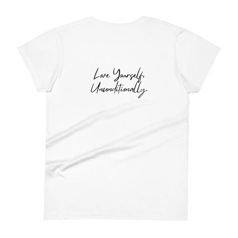 Women's short sleeve shirt Self Love - hort sleeve t-shirt - British D'sire